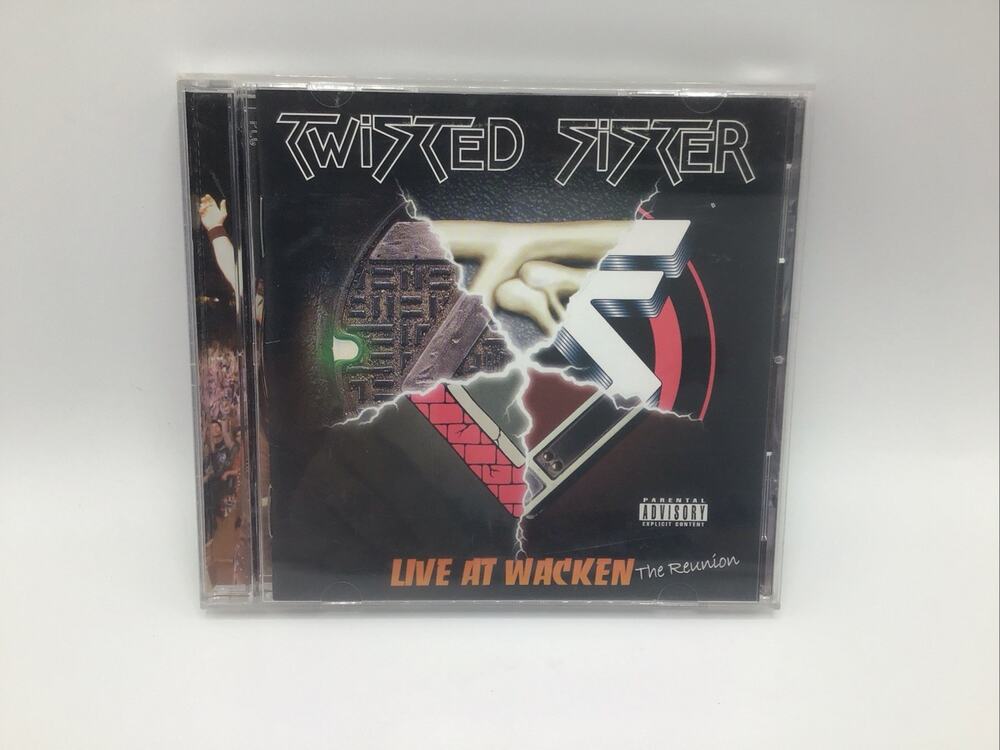 Twisted Sister Live At Wacken Reunion DualDisc DVD Audio Concert Eagle Vision